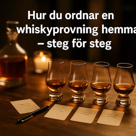 Whiskyprovning hemma – så fixar du en smakrik upplevelse steg för steg